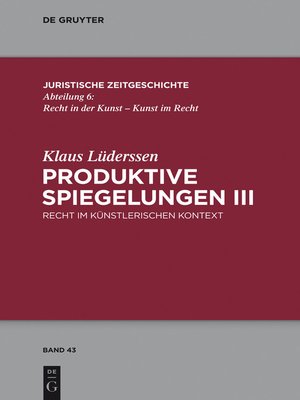 cover image of Produktive Spiegelungen III